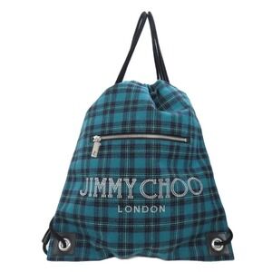 JIMMY CHOO Green Backpack